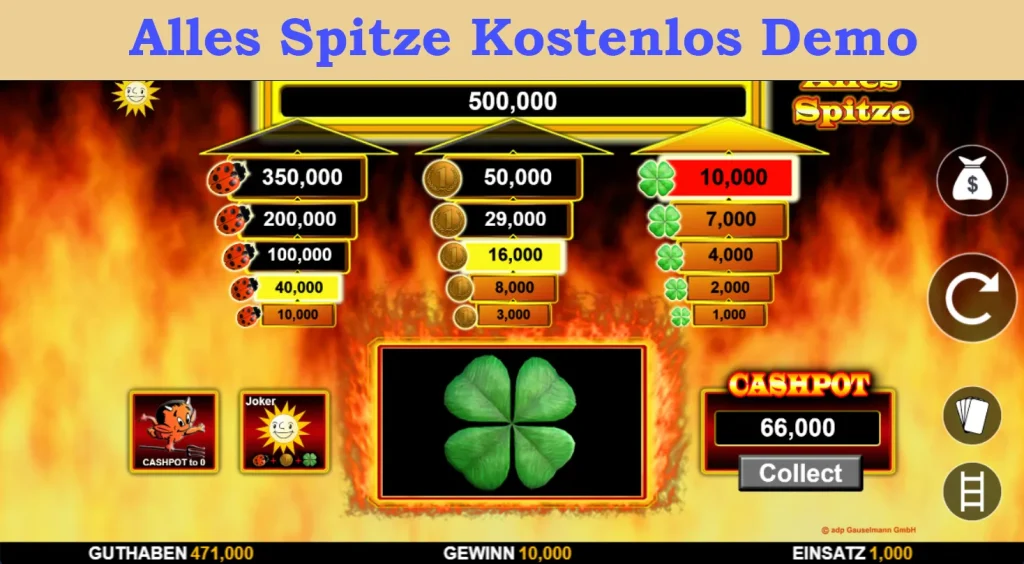 alles spitze kostenlos demo