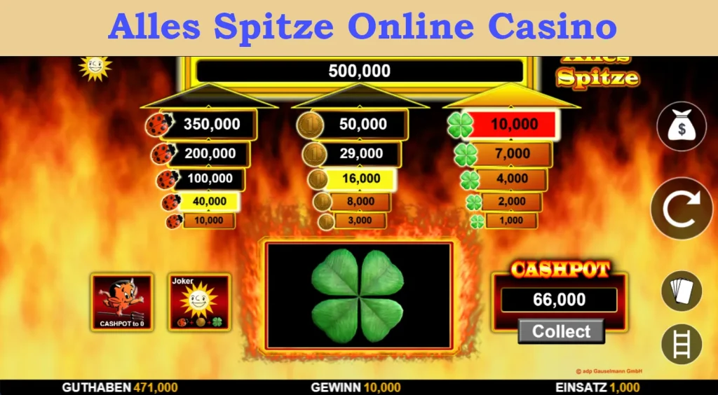 alles spitze online casino