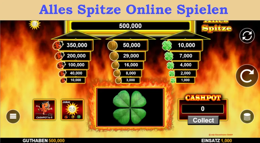 alles spitze online spielen